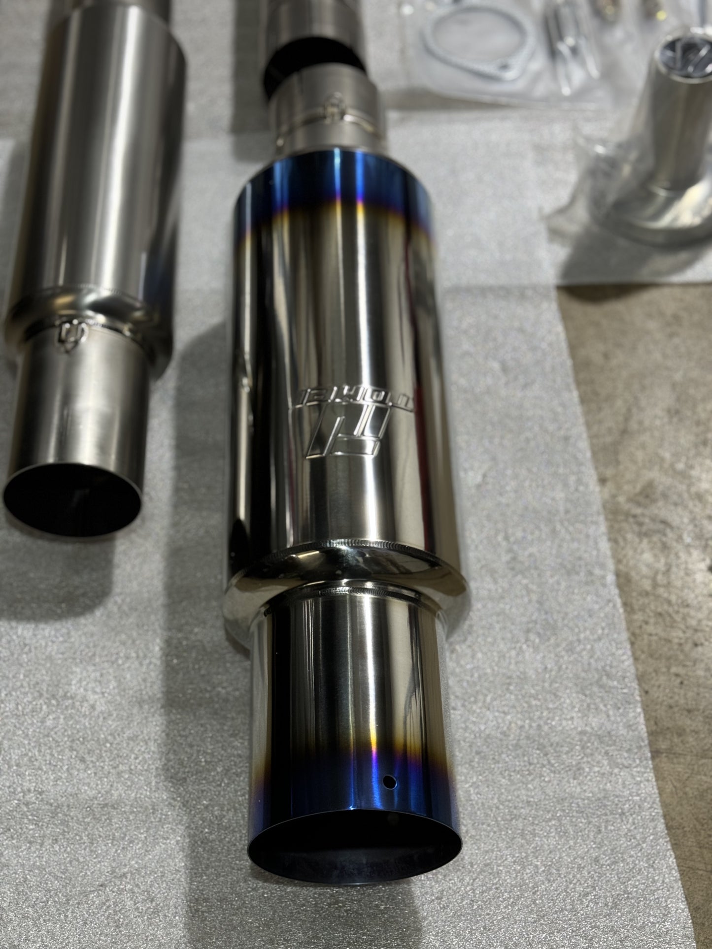 Tomei Expreme Ti titanium exhaust system Nissan Skyline R32 GTR BNR32 RB26