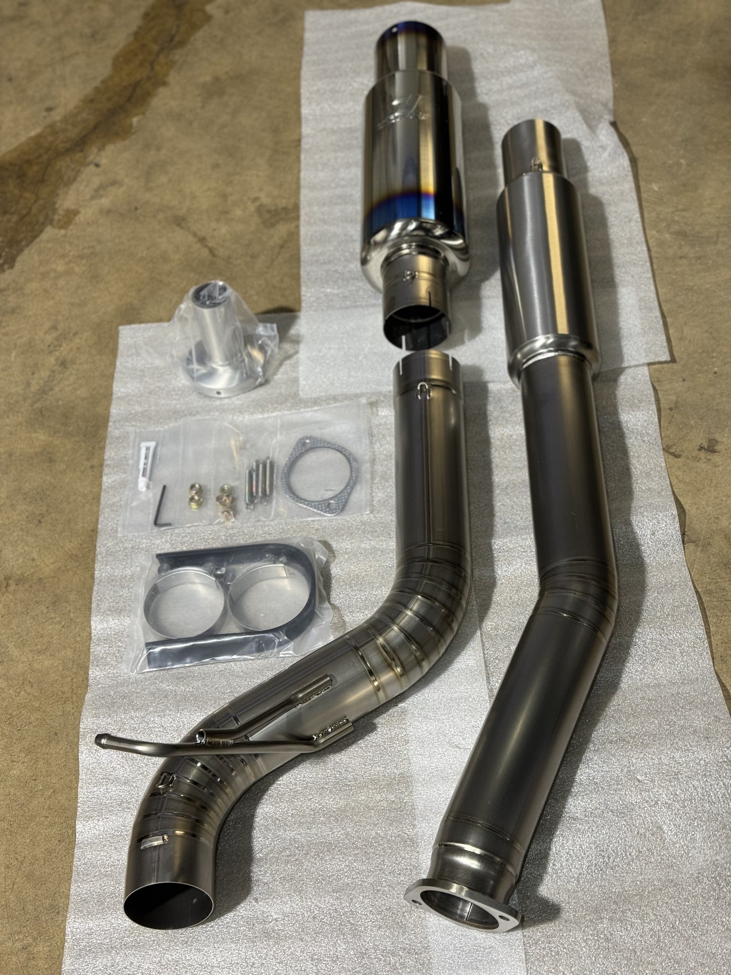 Tomei Expreme Ti titanium exhaust system Nissan Skyline R32 GTR BNR32 RB26