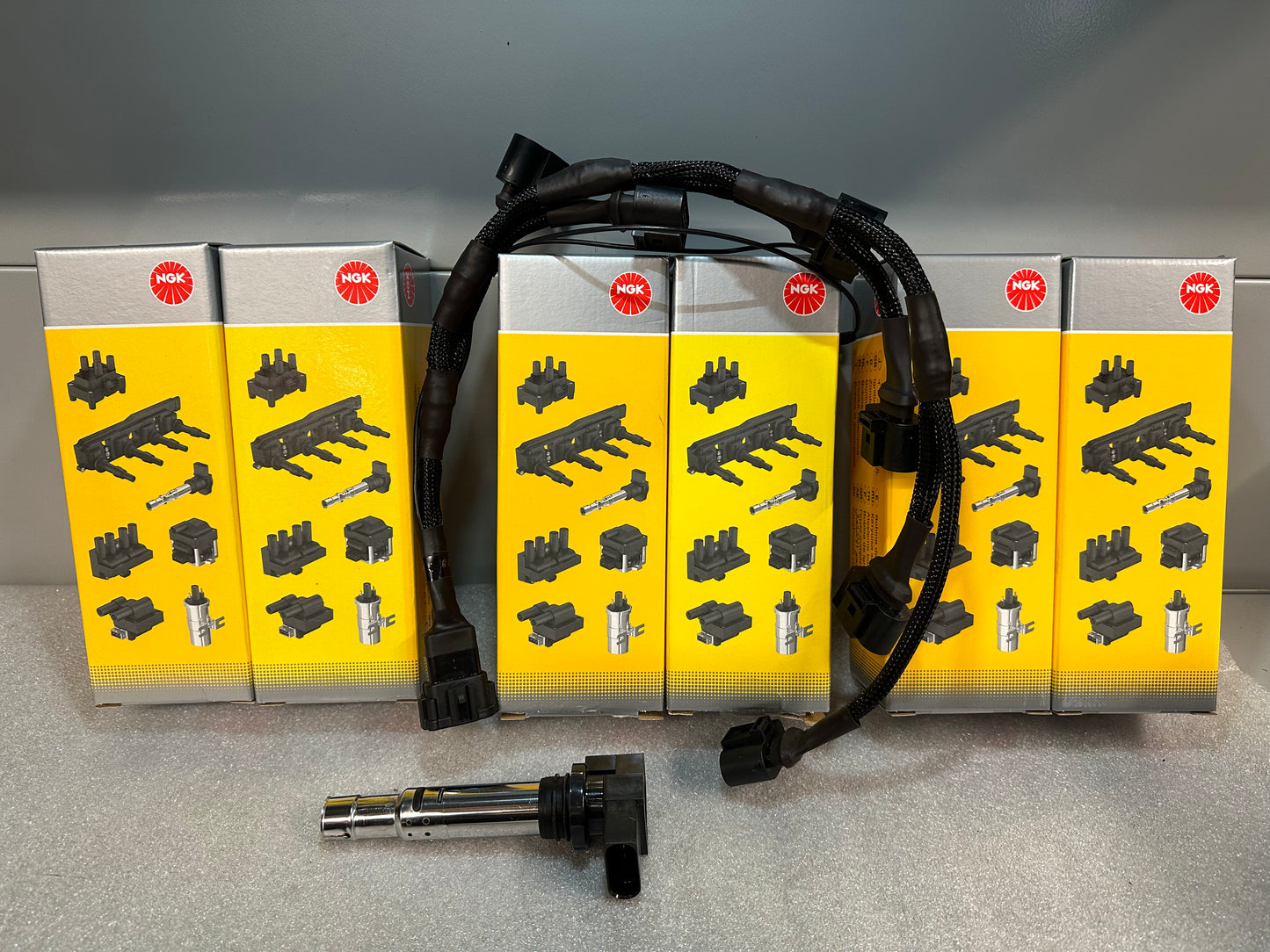 Zündspulen Umrüstsatzkit Plug and Play Nissan Skyline R34 GTT ER34 RB25DET NEO