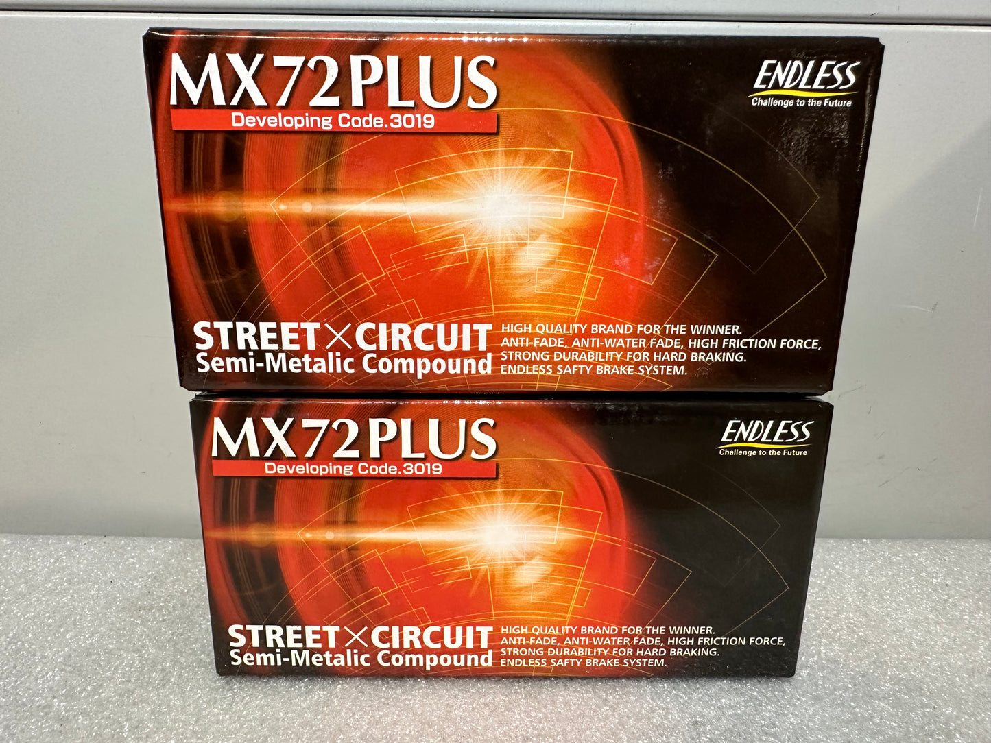 Endless Bremsbeläge Set MX72 Plus passend für Toyota GR Yaris GXPA21