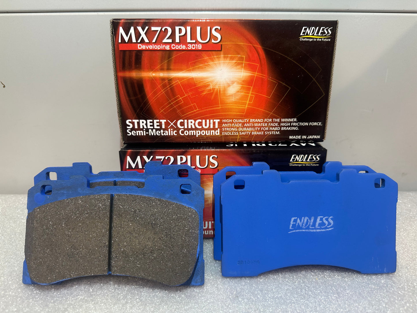 Endless Bremsbeläge Vorderachse MX72 Plus passend für Toyota GR Yaris GXPA21