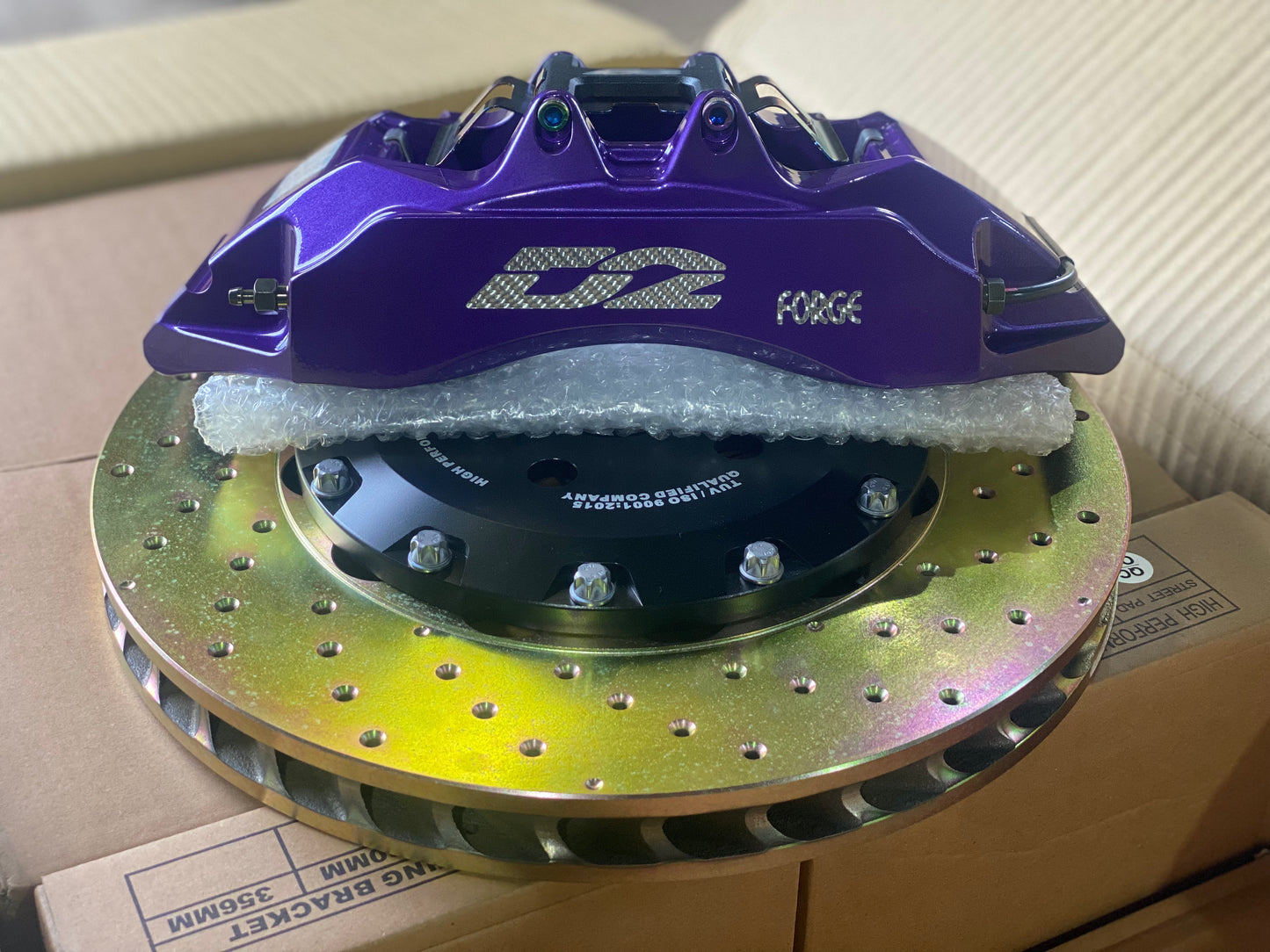 D2 Racing 4-piston 356mm rear brake system for Toyota Celica ST205 GT4 GT FOUR