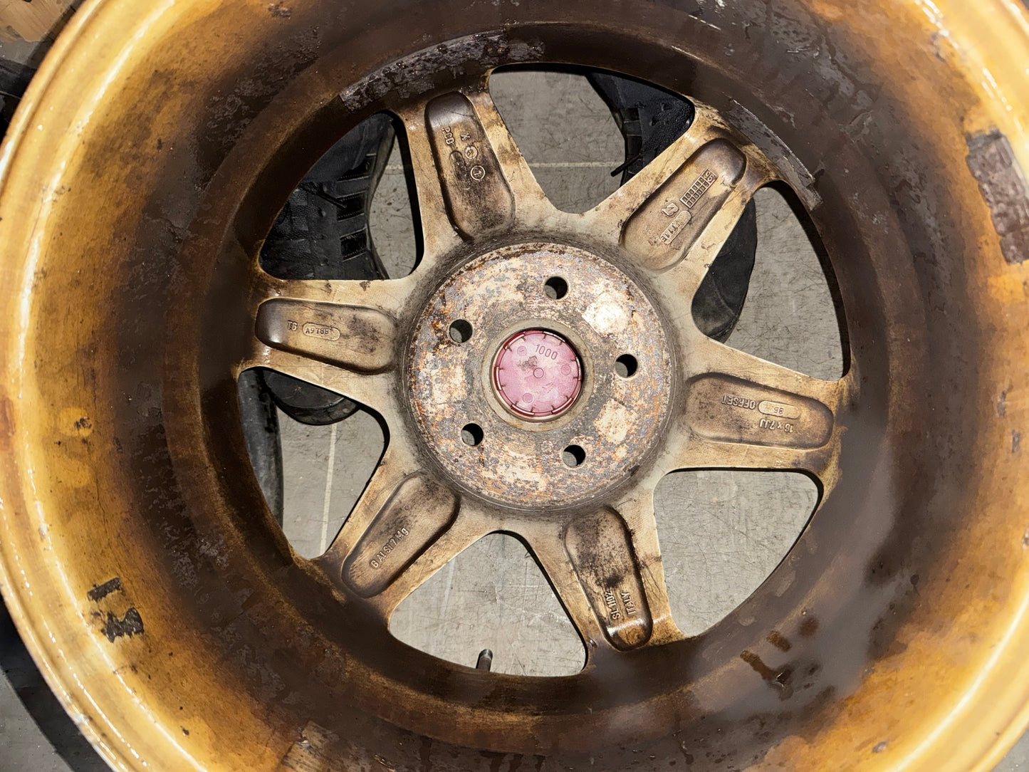 Felgensatz 4x Speedline SL1102 7x16" ET35 5x100 Toyota Celica ST185 ST205 GT4 GT FOUR