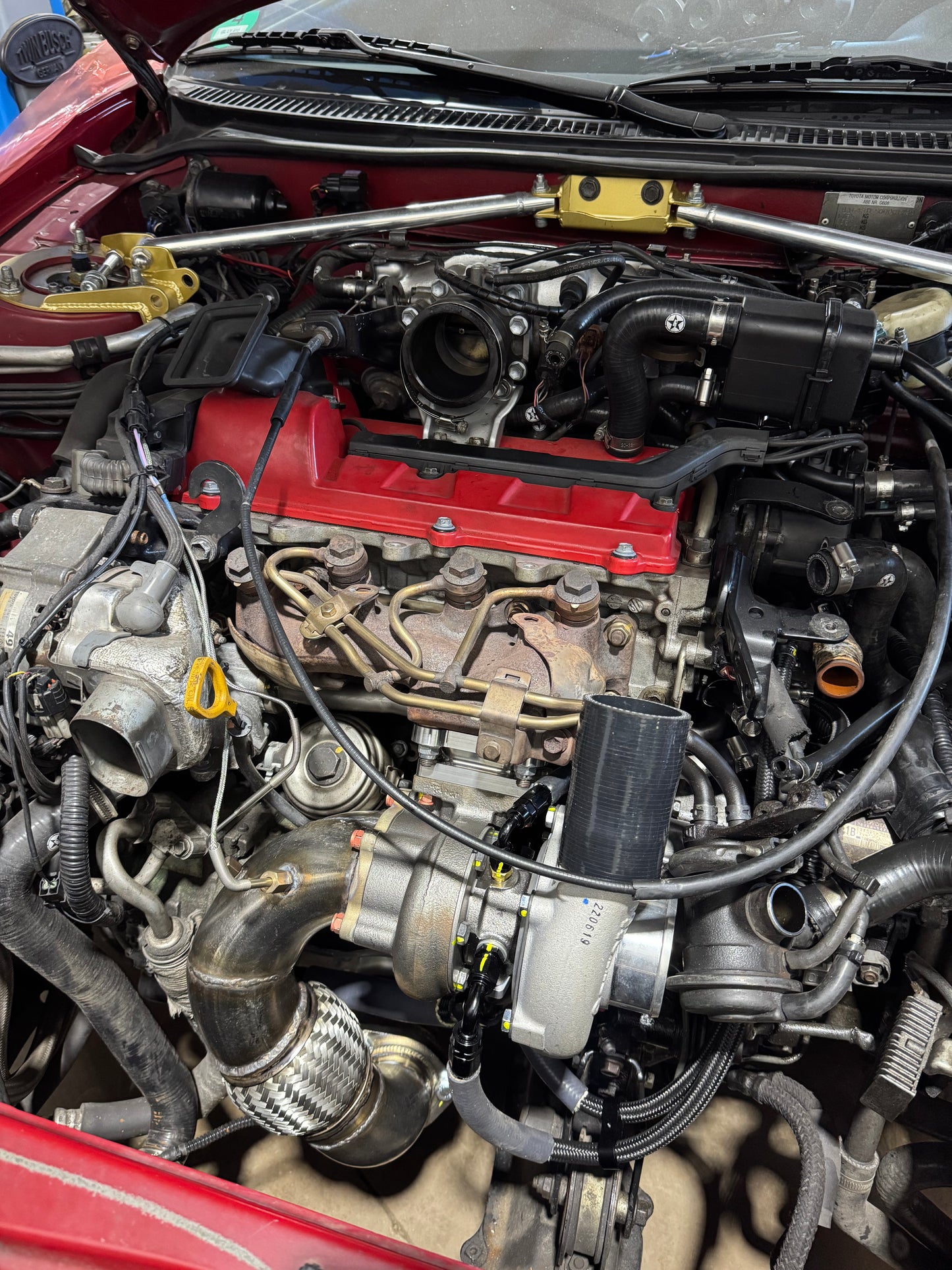 GTX28 / GTX30 Turbokit Toyota 3S-GTE – Celica ST205 GT FOUR & MR2 SW20 Turbo mit TÜV-Option