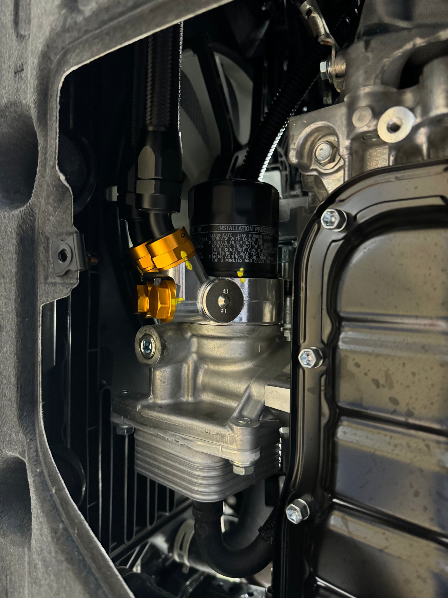 Greddy oil cooler for Toyota GR Yaris