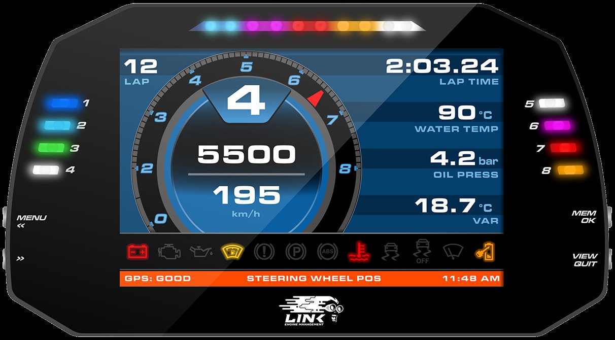 LINK MXG Strada 7" Dash - Race Edition