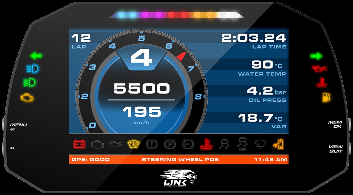 LINK MXG Strada 7" Dash - Street Edition