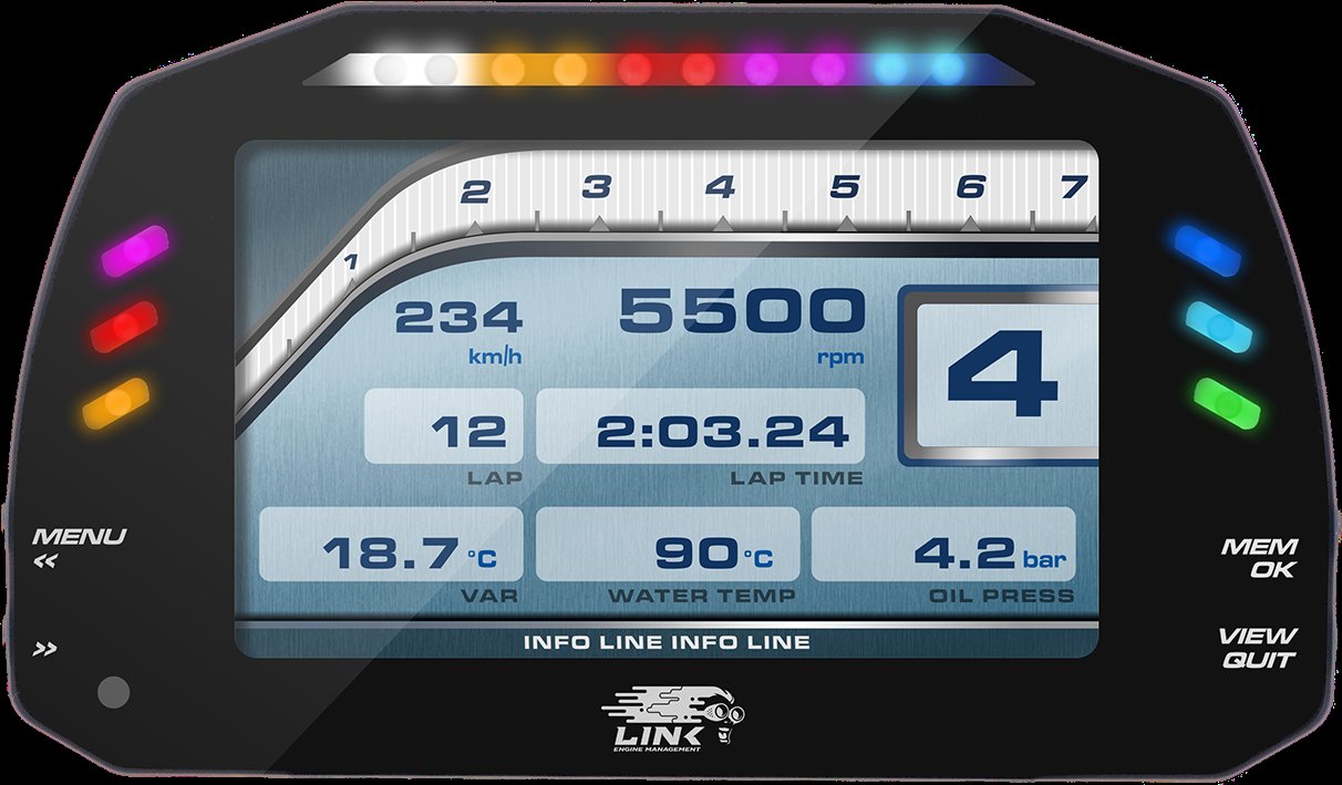 LINK MXS Strada 5" Dash - Race Edition