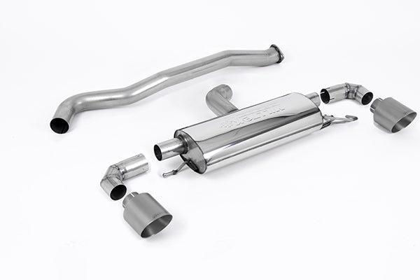 Milltek exhaust system without TÜV (non resonated) suitable for Toyota GR Yaris