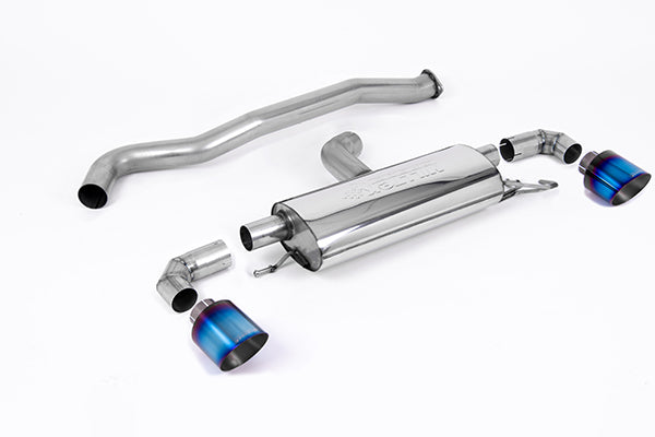 Milltek exhaust system without TÜV (non resonated) suitable for Toyota GR Yaris