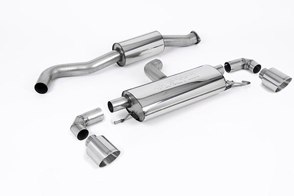 Milltek exhaust system with TÜV (ECE) suitable for Toyota GR Yaris