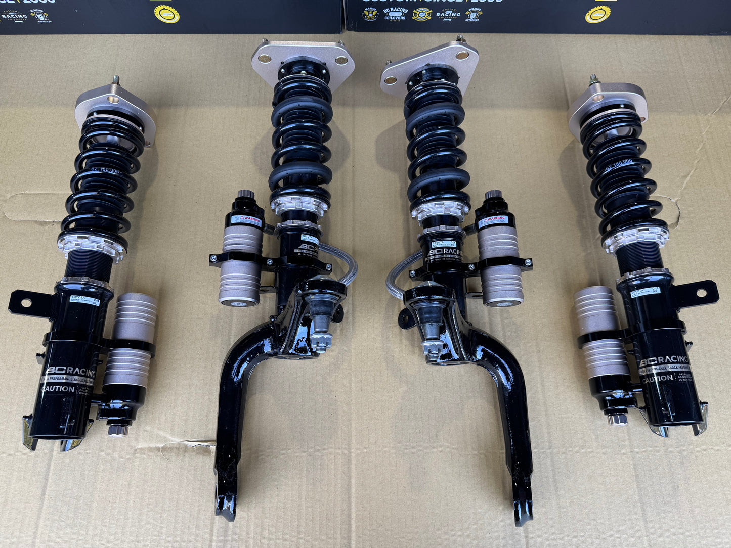 BC Racing Gewindefahrwerk Circuit Toyota Celica ST202