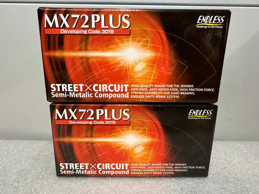 Endless Bremsbeläge Vorderachse MX72 Plus passend für Toyota GR Yaris GXPA21