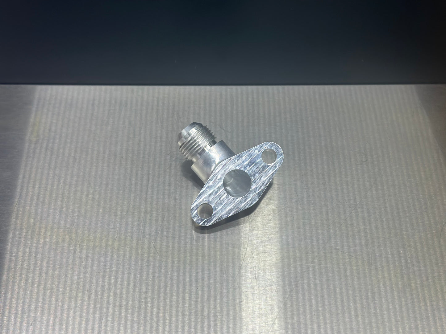 Turbo Ölrücklauf Flange Dash10 Billet Aluminium Toyota Celica ST205 GT4 GT FOUR MR2 SW20 Turbo 3SGTE GEN3