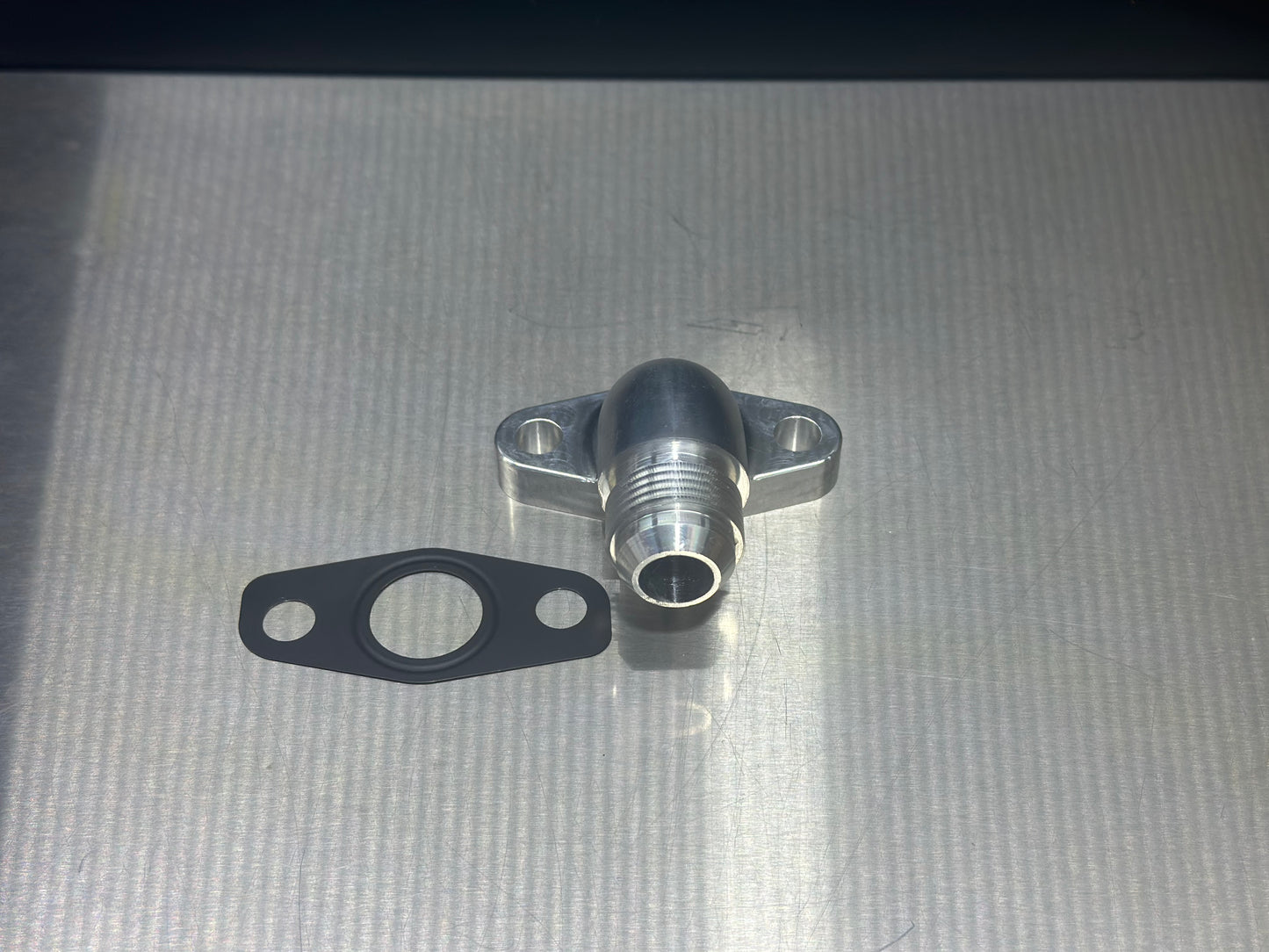 Turbo Ölrücklauf Flange Dash10 Billet Aluminium Toyota Celica ST205 GT4 GT FOUR MR2 SW20 Turbo 3SGTE GEN3