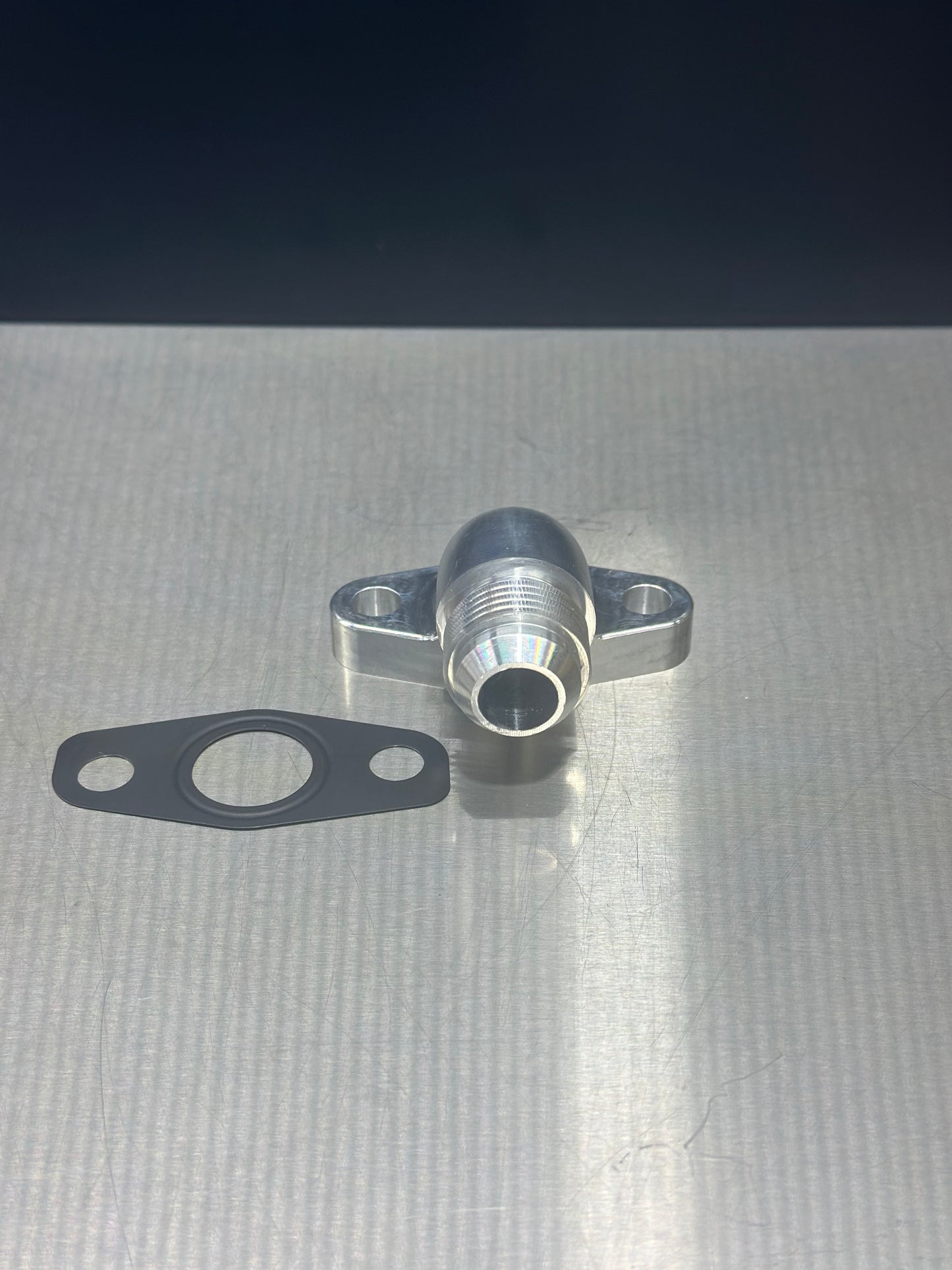 Turbo Ölrücklauf Flange Dash10 Billet Aluminium Toyota Celica ST205 GT4 GT FOUR MR2 SW20 Turbo 3SGTE GEN3