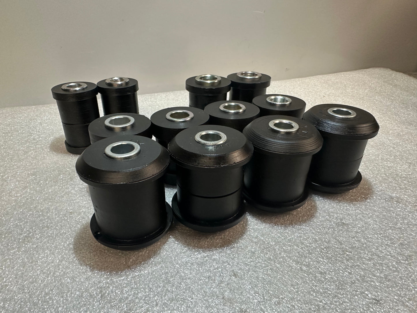 Poly rear axle bearing kit including all wishbone and trailing arm black for Toyota Celica ST205 GT4 GT FOUR