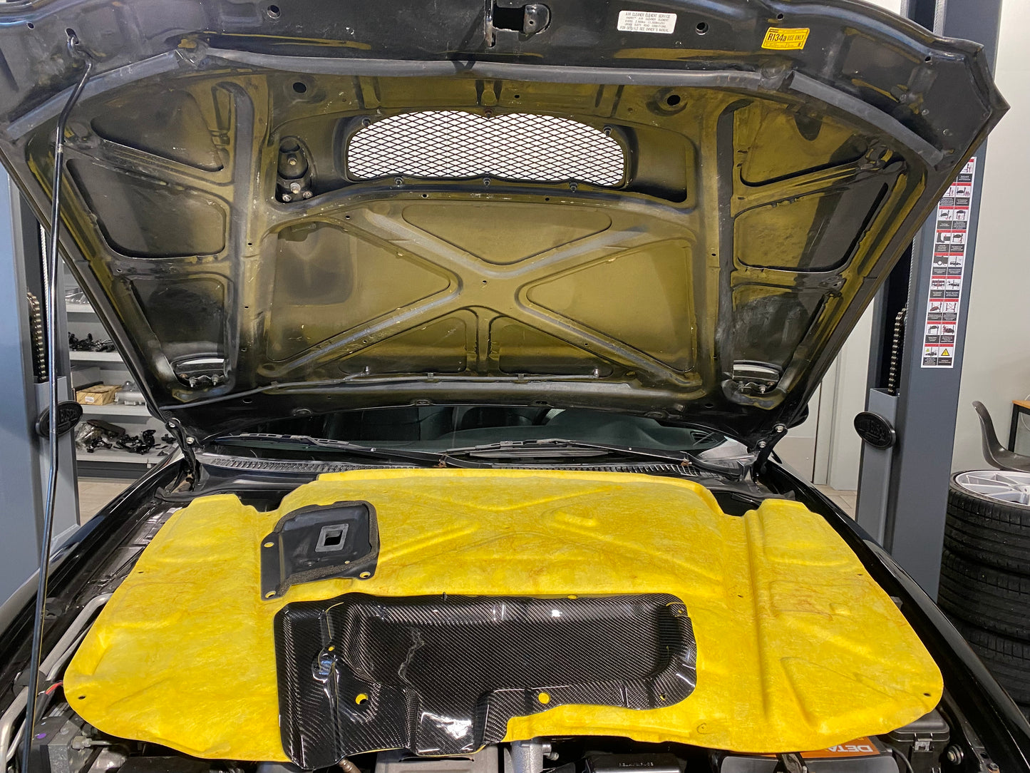 Carbon Dämmmatte Geräuschschutz Motorhaube Toyota Celica ST205 GT4 GT FOUR