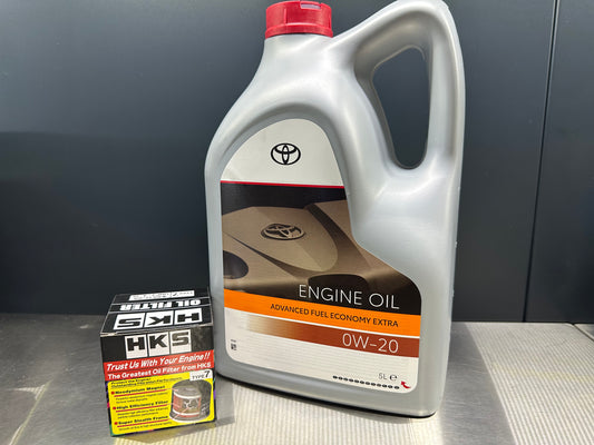 Toyota GR Yaris Motoröl Ölwechsel Set HKS Ölfilter