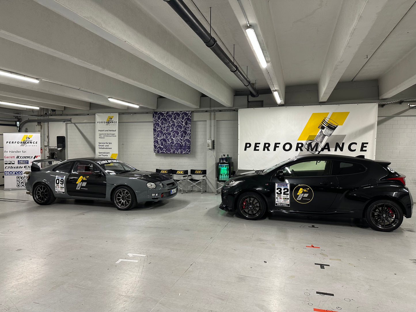 Parking space in the TimeAttack box