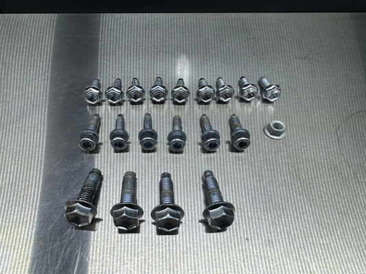 Schraubensatz Verzinkt Silber Ölwanne groß Aluminium Toyota Celica ST202 ST205 GT4 GT FOUR MR2 SW20 Turbo
