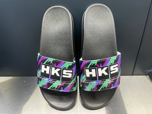 HKS Premium sandals with oil paint design