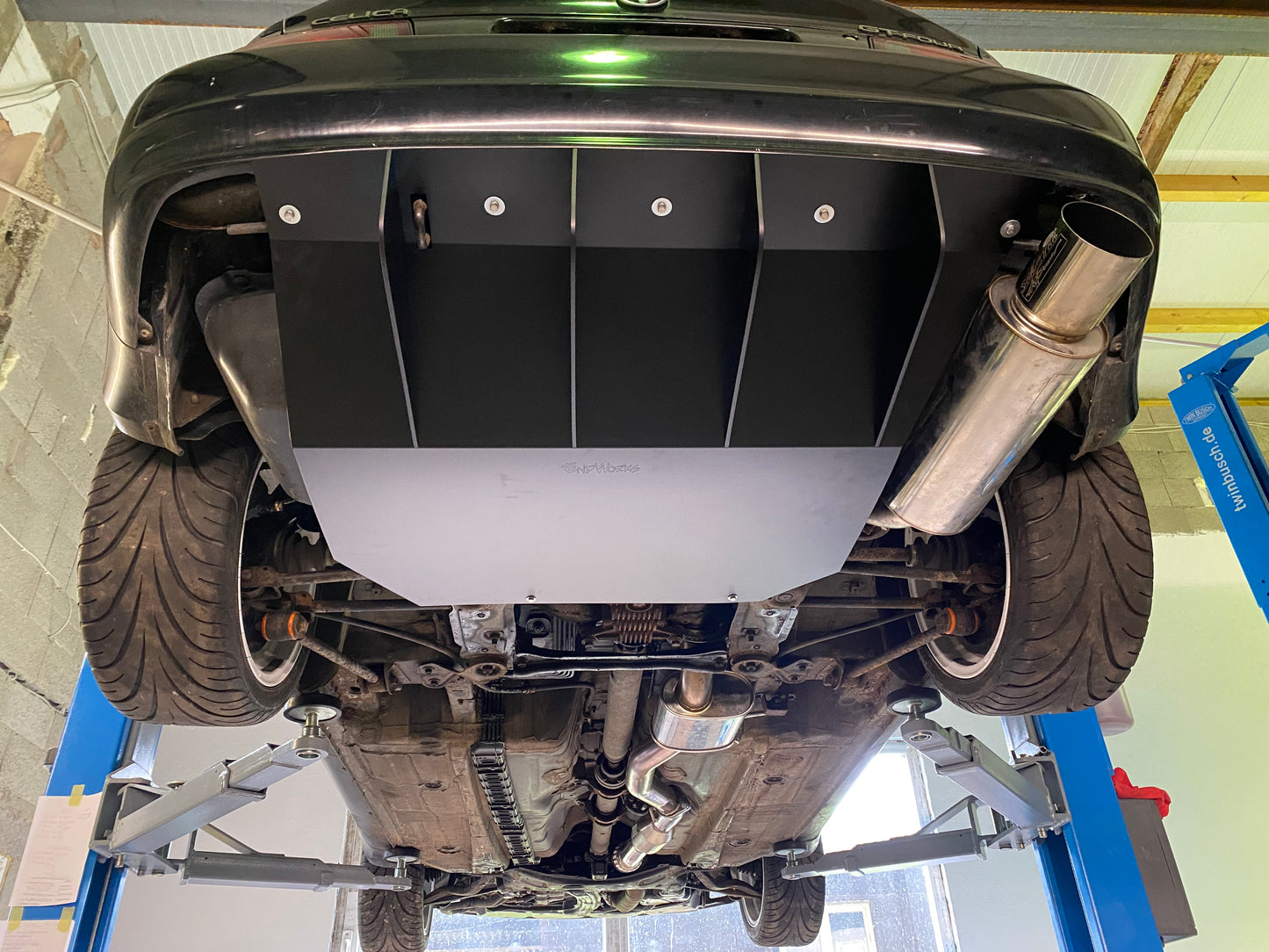 Tankschutz Diffusor Toyota Celica ST205 GT4 GT FOUR