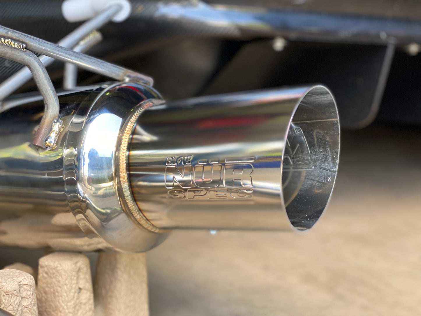 Blitz Nür Spec R exhaust system Toyota Celica ST205 GT4 GT FOUR