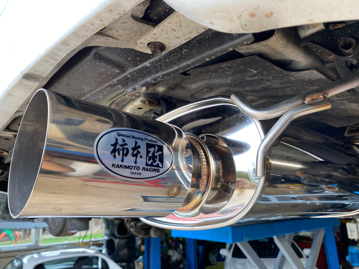 Kakimoto Racing exhaust system Toyota Celica ST202 GT AT200