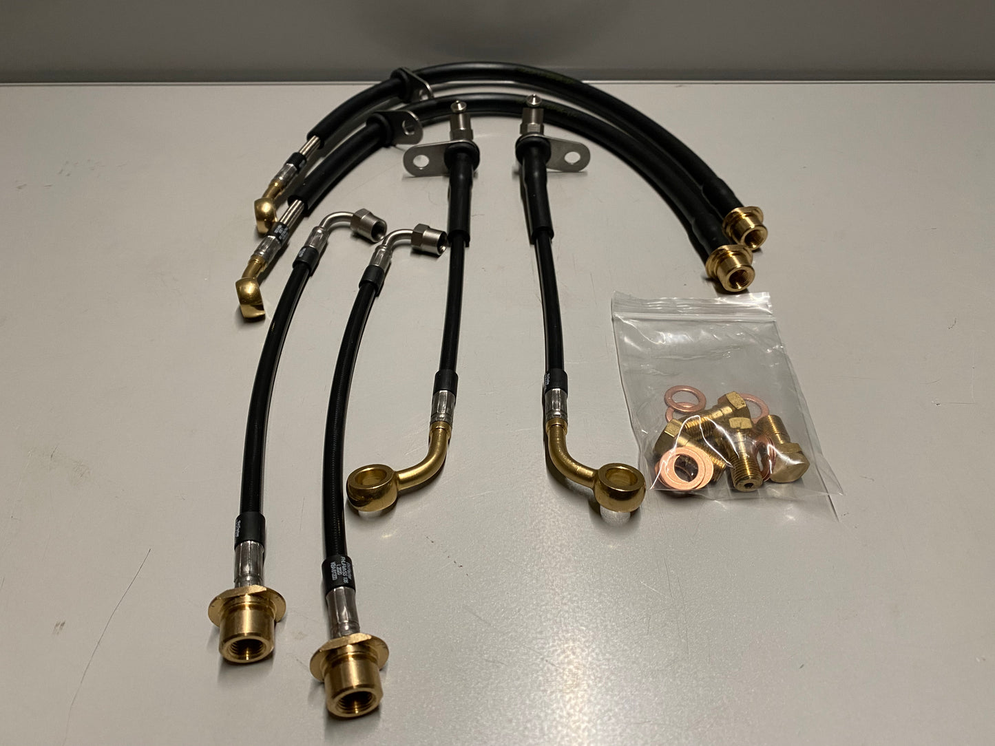 Brake hose set steel flex Toyota Celica ST205 GT GT FOUR